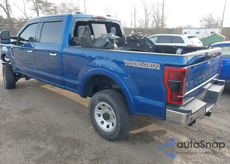 2022 Ford F-250 Lariat из США, поврежденный, VIN 1FT7W2BN3NEC40980